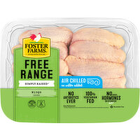 Foster Farms Simply Raised Nae Wings, 1.51 Pound